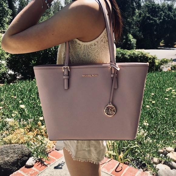 Michael Kors Jetset Travel tote bag purse - Picture 2 of 7